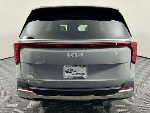 Ceramic Silver 2026 Kia Carnival Hybrid EX