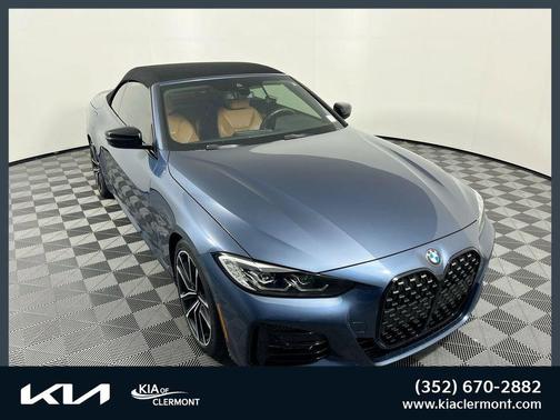 Arctic Race Blue Metallic 2021 BMW 430 i