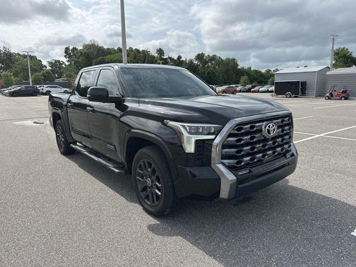 Midnight Black Metallic 2024 Toyota Tundra Platinum