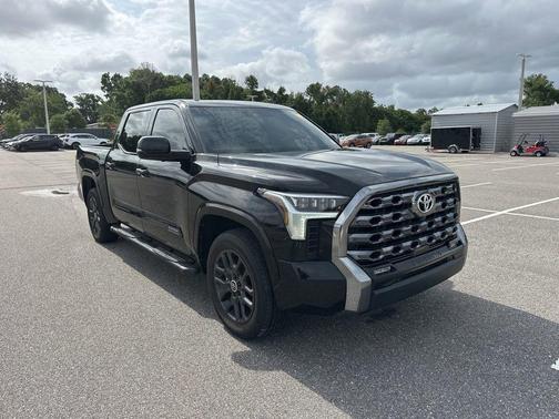 Midnight Black Metallic 2024 Toyota Tundra Platinum
