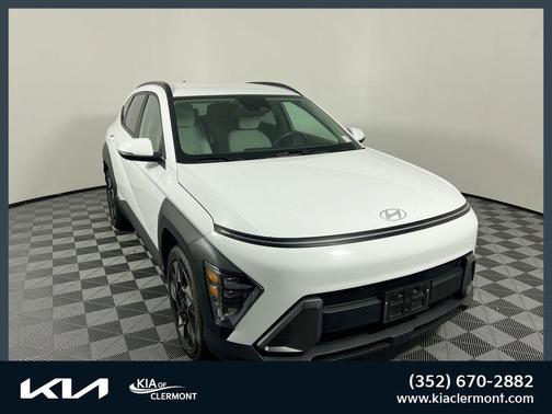 Atlas White 2024 Hyundai KONA SEL