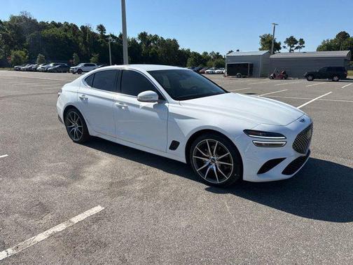 Alta White 2023 Genesis G70 2.0T RWD