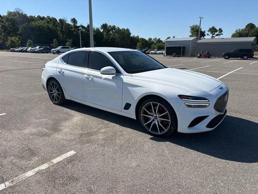 Alta White 2023 Genesis G70 2.0T RWD