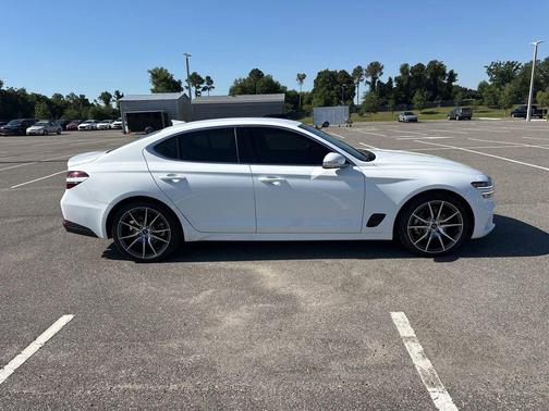 Alta White 2023 Genesis G70 2.0T RWD