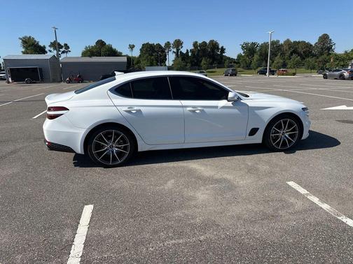 Alta White 2023 Genesis G70 2.0T RWD