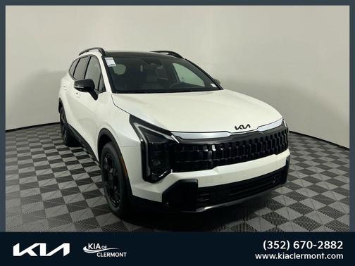 Snow White Pearl 2026 Kia Sportage X-Line