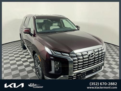 Sierra Burgundy 2024 Hyundai PALISADE Calligraphy