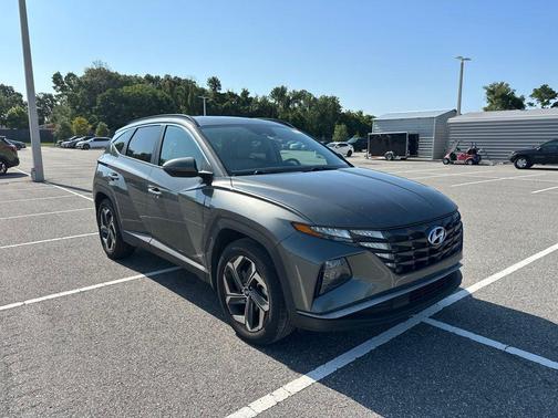 Amazon Gray 2023 Hyundai TUCSON SEL