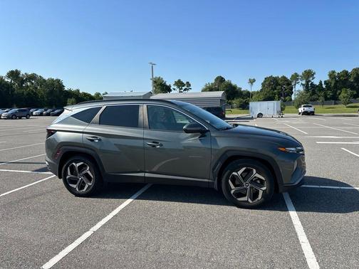 Amazon Gray 2023 Hyundai TUCSON SEL