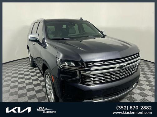 Dark Ash Metallic 2022 Chevrolet Tahoe Premier
