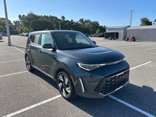 Gravity Gray 2025 Kia Soul GT-Line