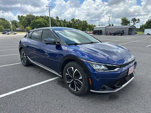 Yacht Blue 2023 Kia EV6 Wind