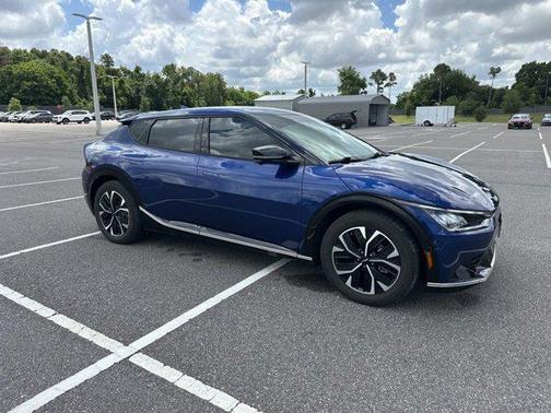 Yacht Blue 2023 Kia EV6 Wind