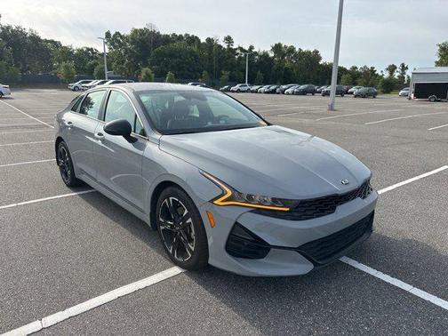 Wolf Gray 2021 Kia K5 GT-Line