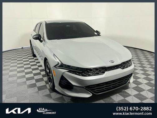 Wolf Gray 2021 Kia K5 GT-Line