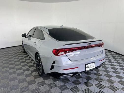 Wolf Gray 2021 Kia K5 GT-Line