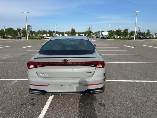 Wolf Gray 2021 Kia K5 GT-Line