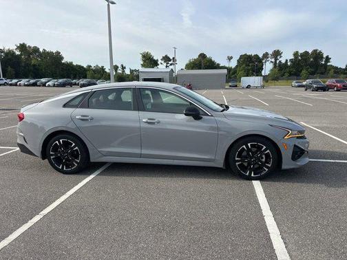 Wolf Gray 2021 Kia K5 GT-Line