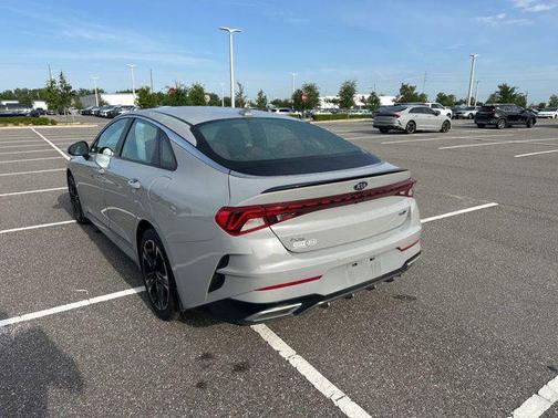 Wolf Gray 2021 Kia K5 GT-Line