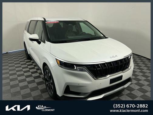 Snow White Pearl 2024 Kia Carnival EX