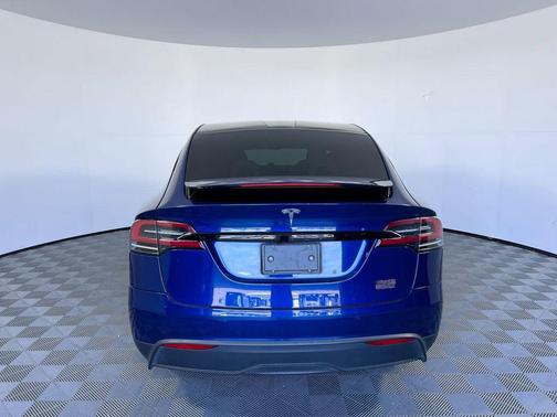 Deep Blue Metallic 2023 Tesla Model X Plaid Tri Motor All-Wheel Drive