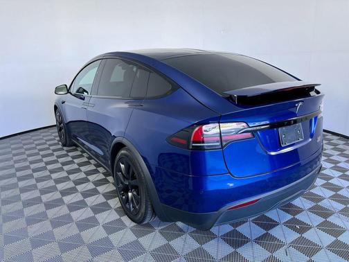 Deep Blue Metallic 2023 Tesla Model X Plaid Tri Motor All-Wheel Drive