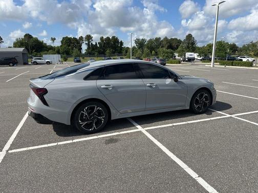 Wolf Gray 2025 Kia K5 GT-Line