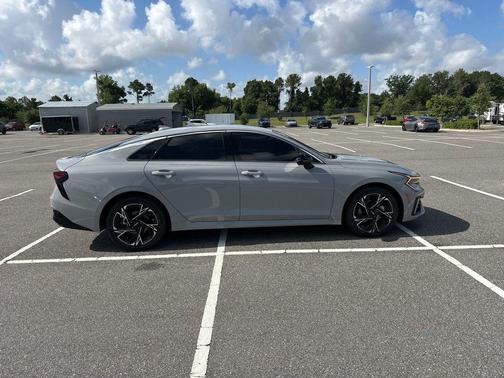 Wolf Gray 2025 Kia K5 GT-Line