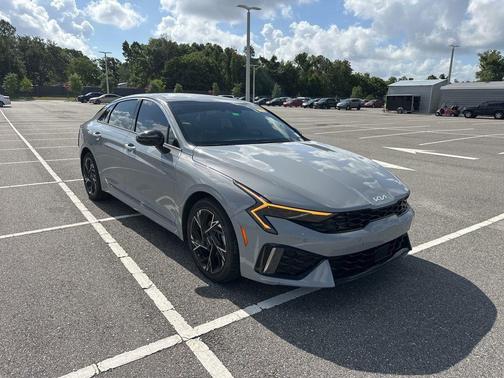 Wolf Gray 2025 Kia K5 GT-Line