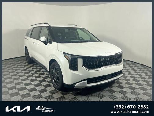 Snow White Pearl 2026 Kia Carnival Hybrid EX