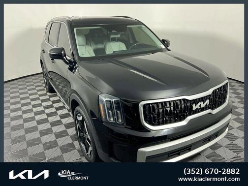 Ebony Black 2024 Kia Telluride EX