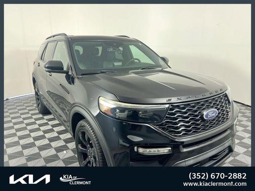 Agate Black Metallic 2022 Ford Explorer ST