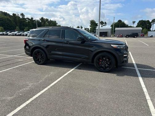 AGATE BLACK METALLIC 2022 Ford Explorer ST