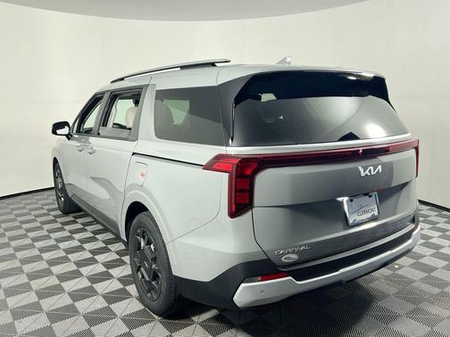 Ceramic Silver 2026 Kia Carnival Hybrid EX