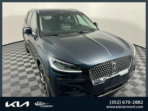 Flight Blue 2021 Lincoln Aviator Reserve AWD