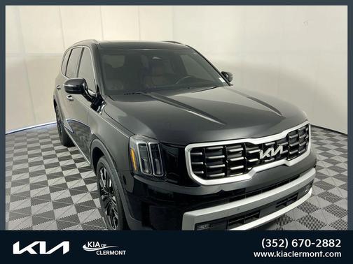 Ebony Black 2024 Kia Telluride SX