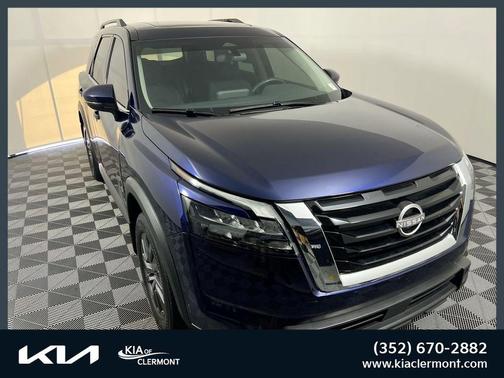 Deep Ocean Blue Pearl 2024 Nissan Pathfinder SV FWD