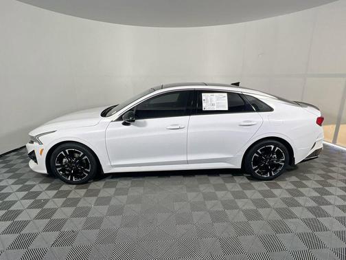 Glacial White Pearl 2021 Kia K5 GT-Line