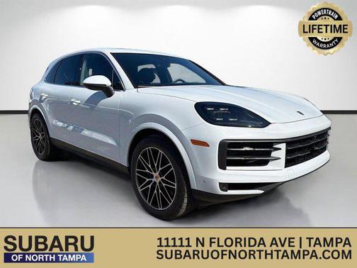 White 2025 Porsche Cayenne Cayenne