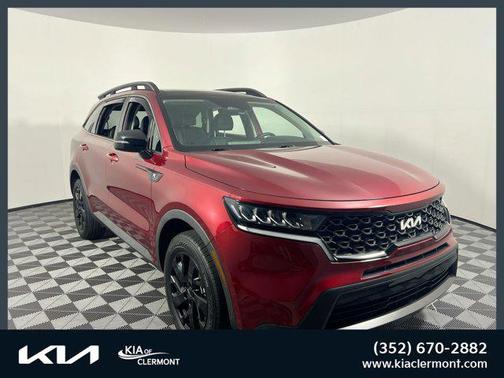 Passion Red Tintcoat 2022 Kia Sorento S