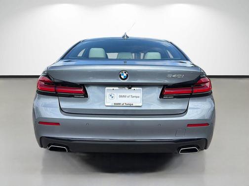 Bluestone Metallic 2021 BMW 540 540i