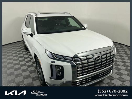 Hyper White 2025 Hyundai PALISADE Calligraphy