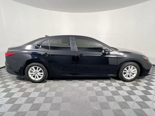 Midnight Black Metallic 2025 Toyota Camry LE