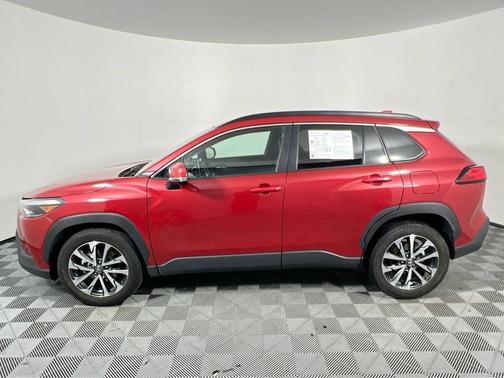Barcelona Red Metallic 2022 Toyota Corolla Cross XLE