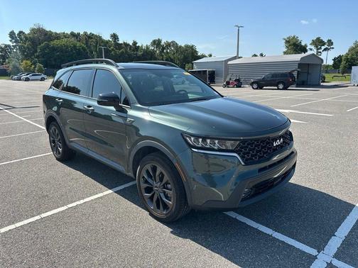 Aruba Green 2023 Kia Sorento EX