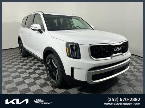 Glacial White Pearl 2024 Kia Telluride EX
