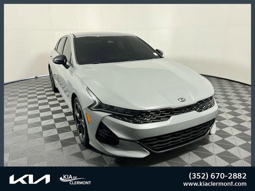 Wolf Gray 2021 Kia K5 GT-Line