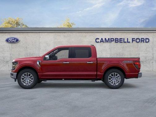 Rapid Red Metallic Tinted Clearcoat 2025 Ford F-150 XLT