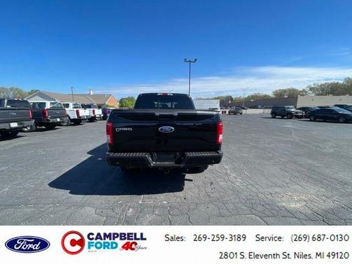 Shadow Black 2017 Ford F-150 XLT