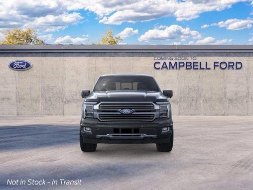 Agate Black Metallic 2026 Ford F-150 Platinum